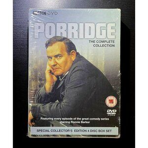 BBC Porridge The Complete Collection 4 Disc DVD set including  2 specials